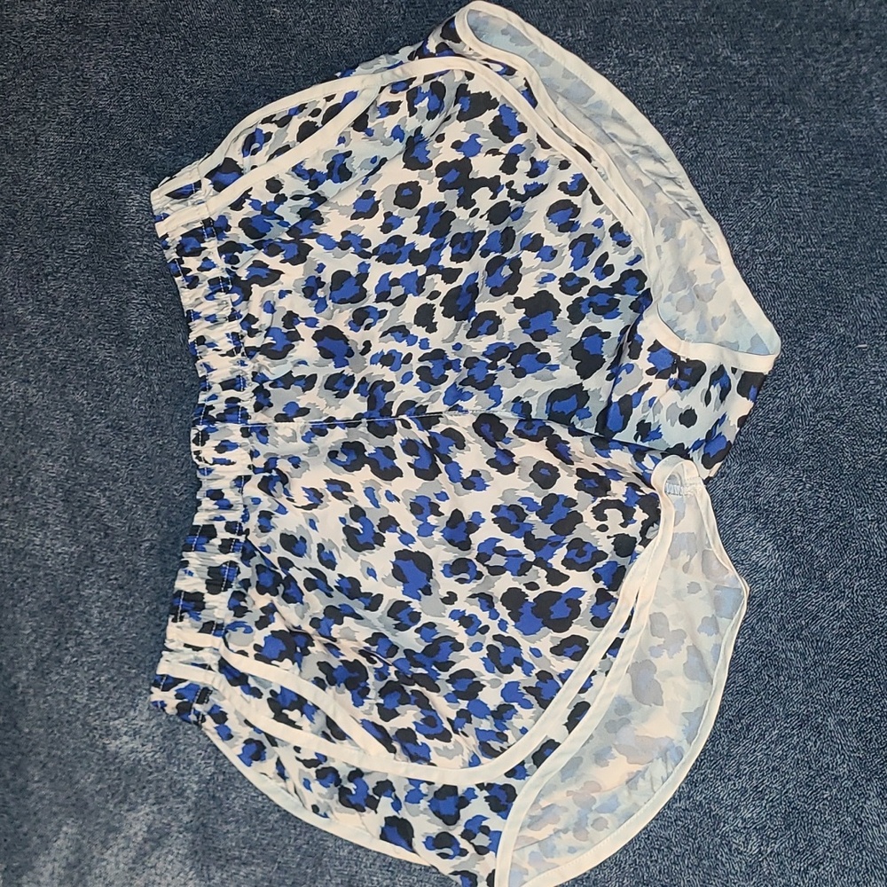 CALVIN KLEIN Cheetah Print Athletic Shorts